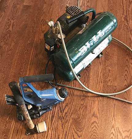 Best air compressor for floor nailer Portability: