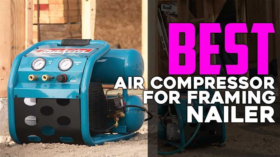 Best air compressor for framing crew Portable Air Compressor with Easy Maneuverability