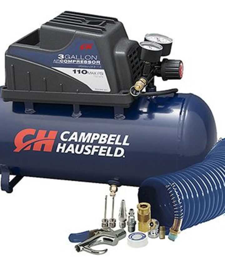 Best air compressor for home bike shop 2. Campbell Hausfeld DC080500 Quiet Air Compressor