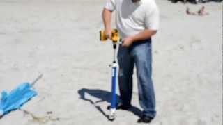 Best beach umbrella drill Size and weight: