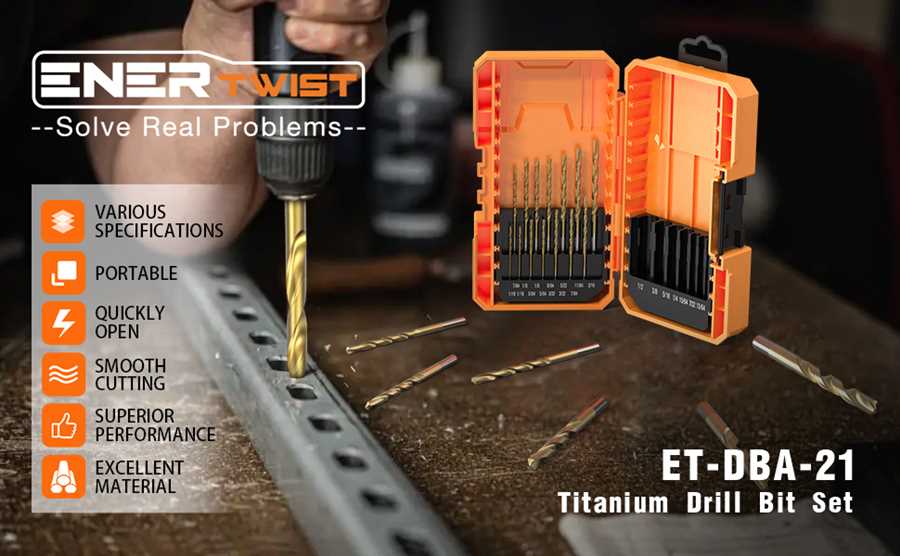 Best blacksmith drill bit set Compatibility: