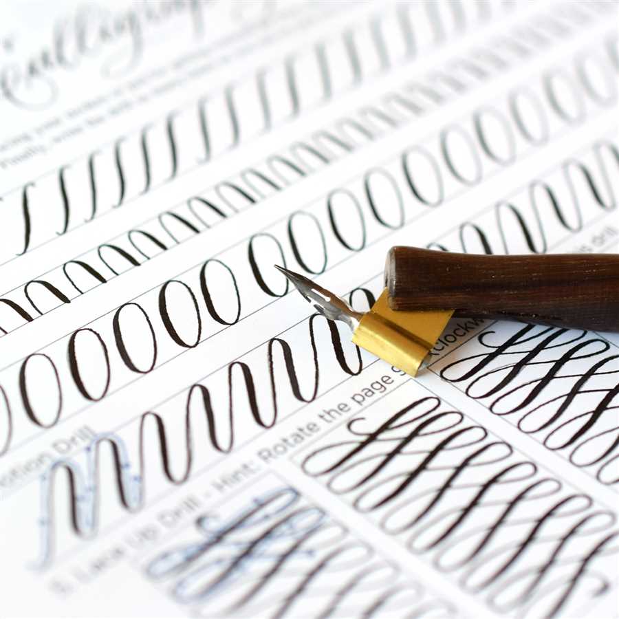 Best calligraphy drills 4. Consistent Slant