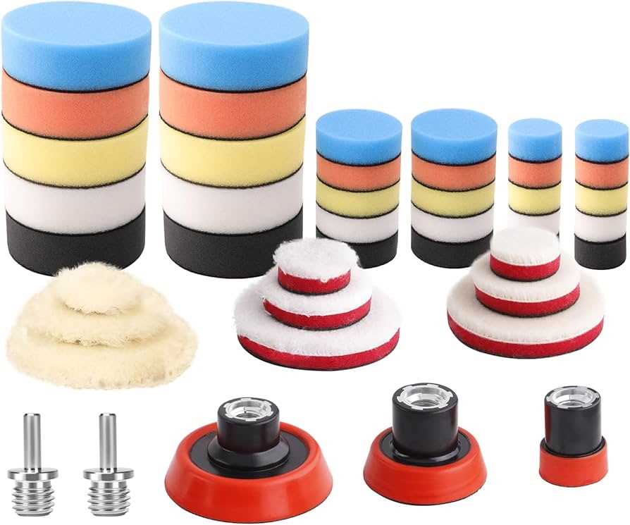 Best car polishing pads for drill Types of Car Polishing Pads