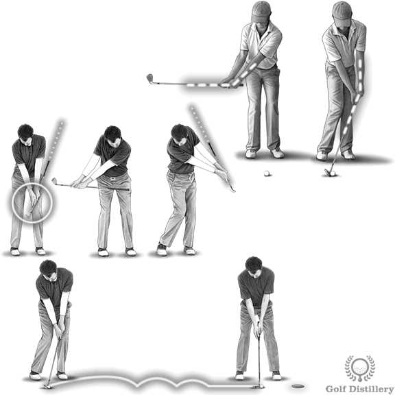 Best chipping drills at home Drill #3: Chipping from Uneven Lies