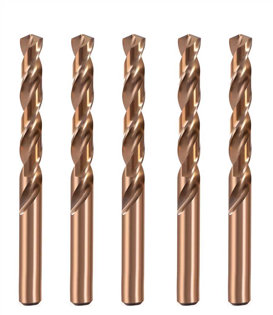 Best cobalt hss drill bits Enhanced Durability and Performance