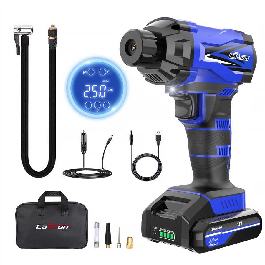 Best cordless tire air compressor 4. Digital Display: