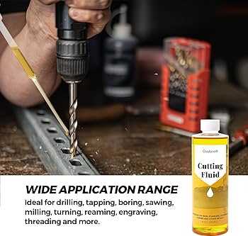 Types of cutting fluids for drilling stainless steel