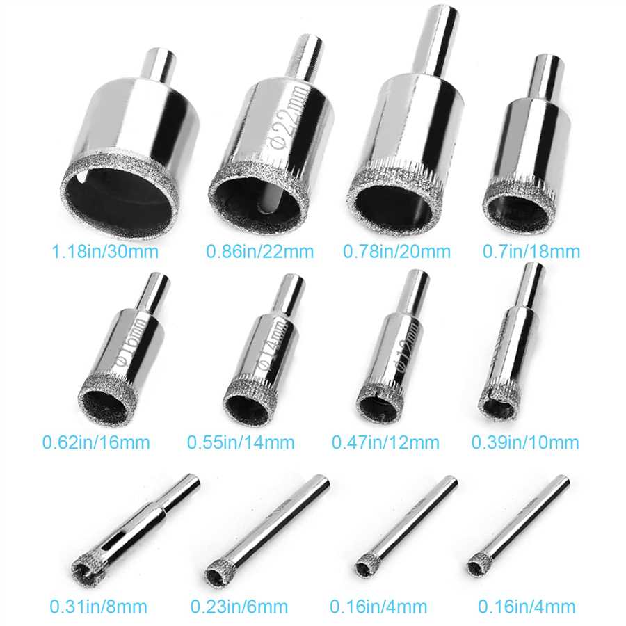 Best diamond drill bit for ceramic pots 1. Small Diamond Drill Bits