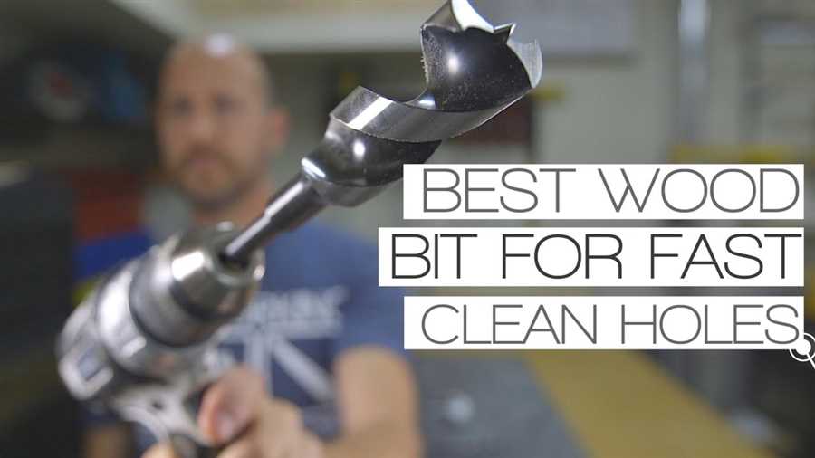 Best drill bit for large holes in wood Types of Drill Bits for Large Holes in Wood