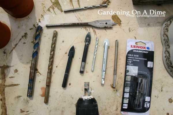 Best drill bit for plant pots Diamond-Tipped Drill Bits