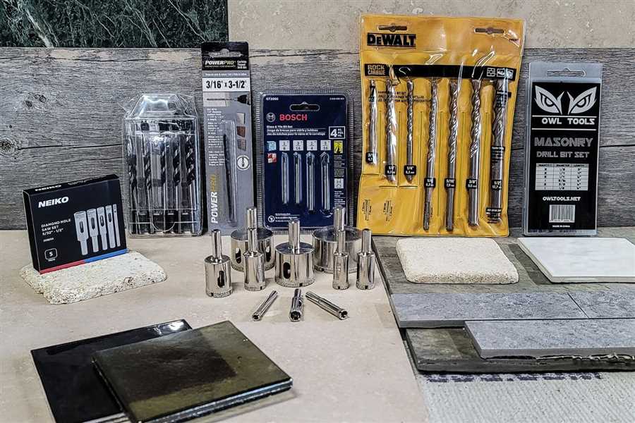 Best drill bits for hard porcelain tile Factors to Consider when Choosing Drill Bits