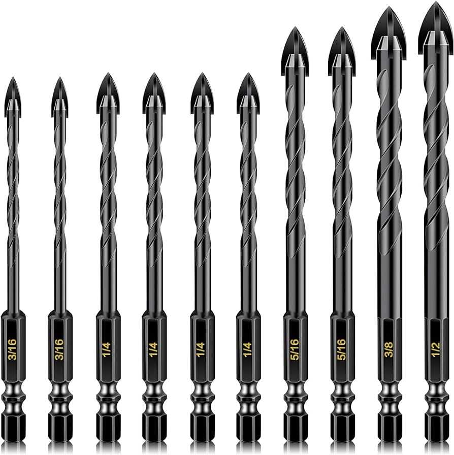 Best drill bits for very hard brick Carbide-Tipped Masonry Drill Bits: The Best Choice for Drilling Very Hard Brick