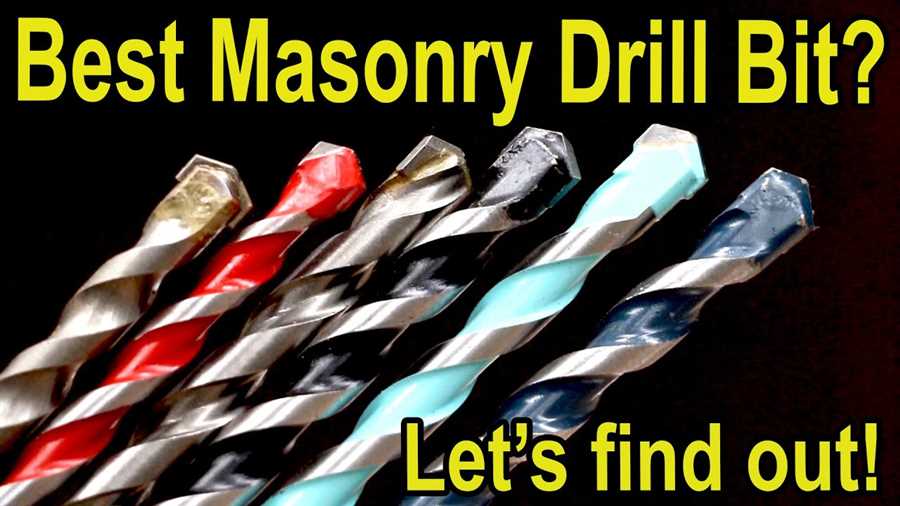 Best drill bits for very hard brick High-speed steel (HSS) drill bits