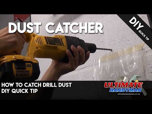 Best drill dust catcher 2. The Dust Arm