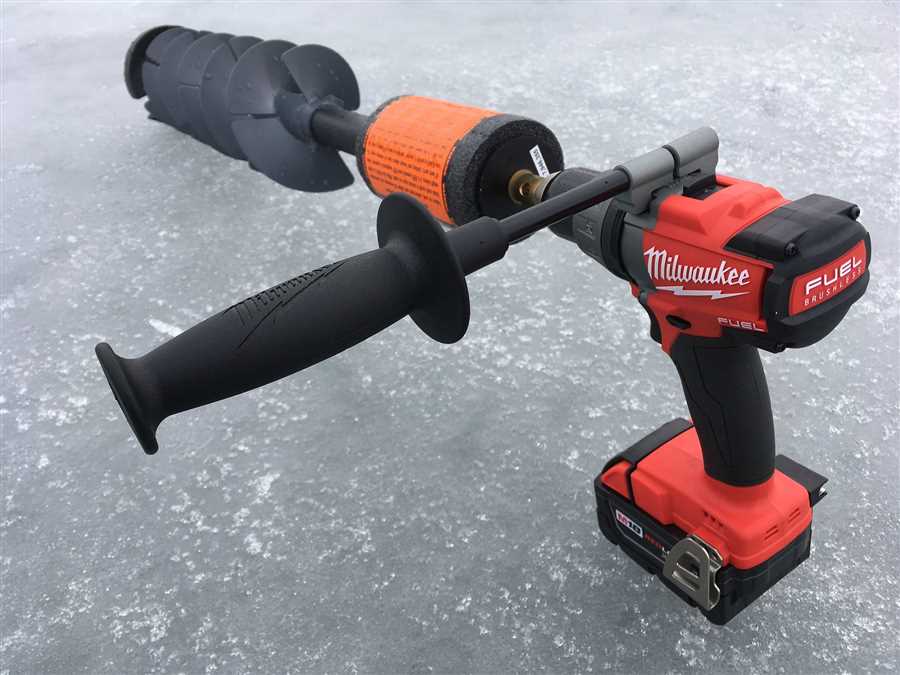 Best drill for ice fishing auger Best Electric Ice Fishing Auger Drills