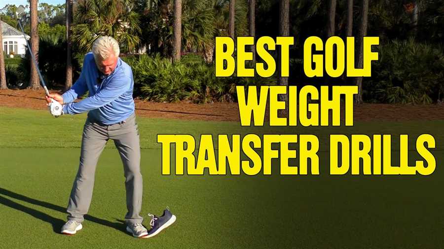 Best drill for weight shift in golf swing The Importance of Weight Shift in the Golf Swing