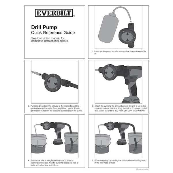 Best drill powered water pump What is a drill powered water pump?