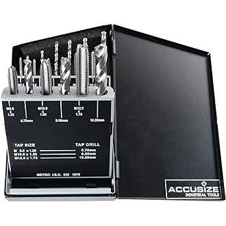Best drill tap set 1. Brand X Drill Tap Set