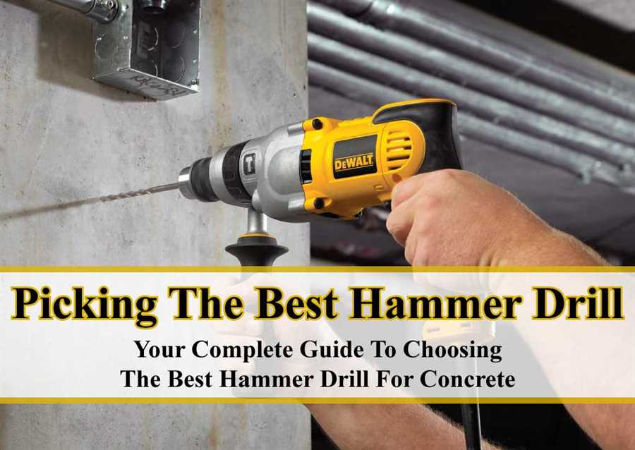 Best drills for drilling concrete SDS Drills: The Ultimate Tools for Drilling Concrete