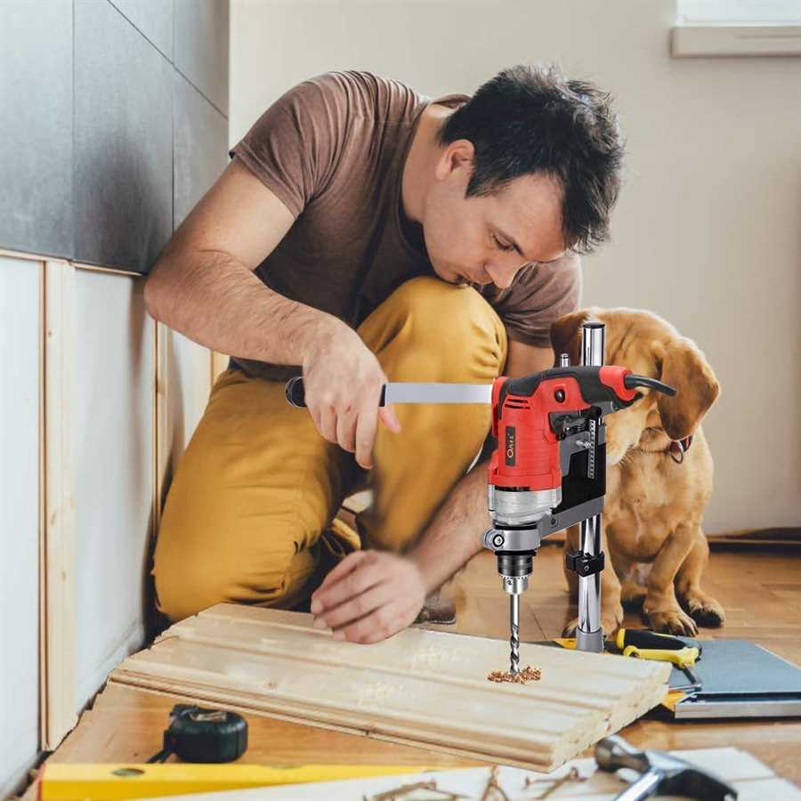 Best electric drill stand holder 1. Adjustable Height and Angle: