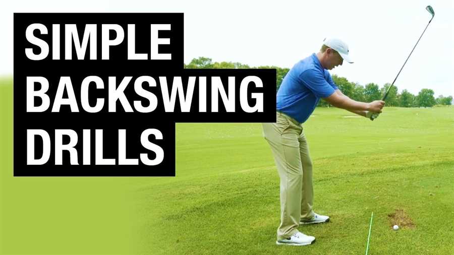 Best golf backswing drills Drill #3: Using alignment sticks for a more consistent backswing