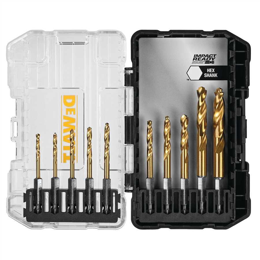 Best hex shank i.pact drill bit set Bosch