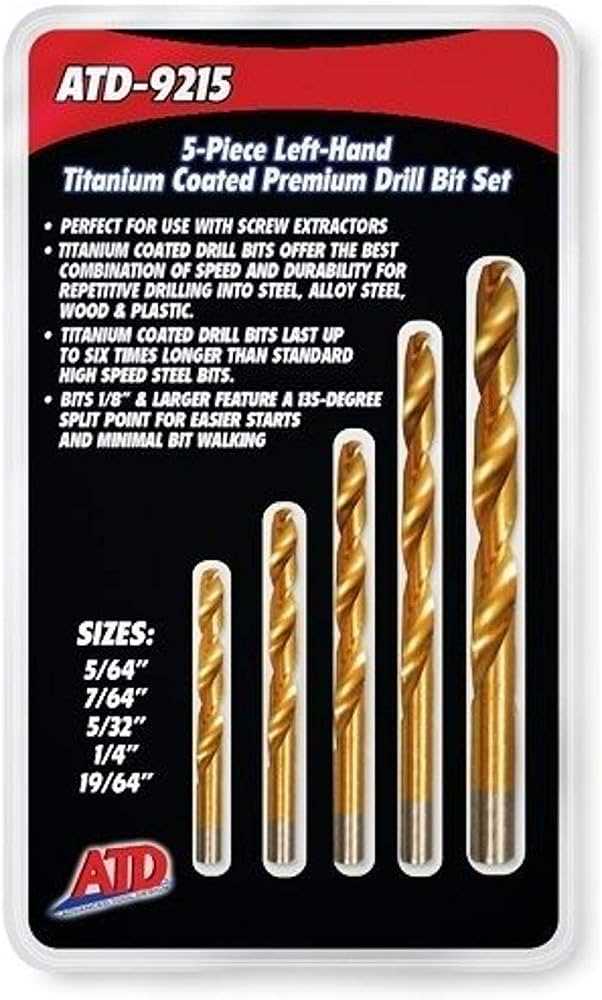 Factors to consider when choosing the best left hand drill bits