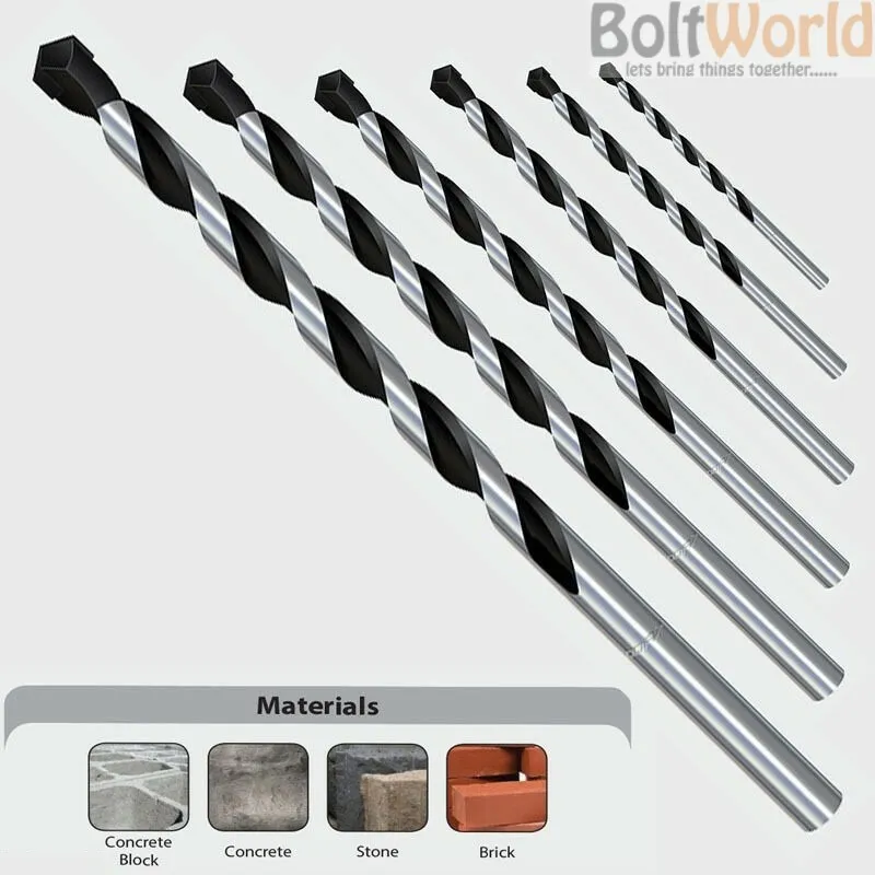 Best masonry drill bit for stone 1. Carbide Tipped Masonry Drill Bit