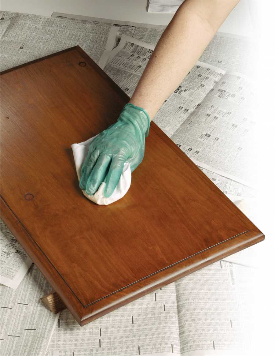 Best method of staining wood after wood lathe work Preparation