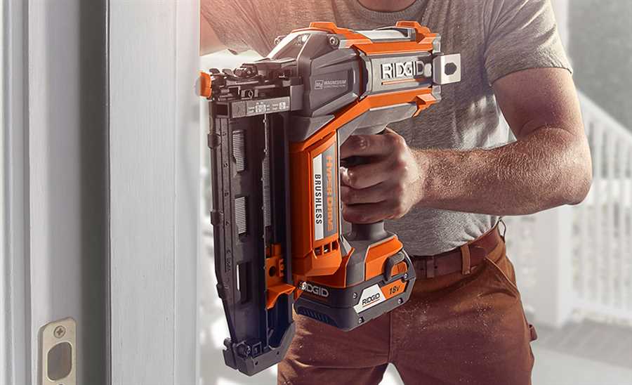 Best nail gun for drywall 2. DeWalt DWFP12231 Pneumatic Nail Gun