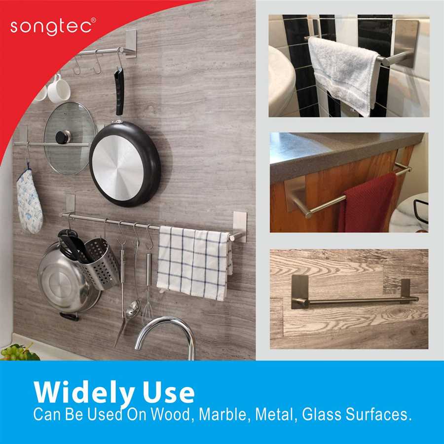 Why Choose a No Drill Towel Bar?