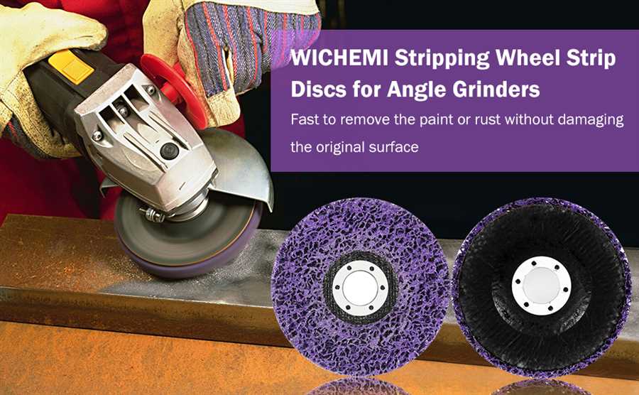 Best paint stripping disc for angle grinder Disc size and thickness