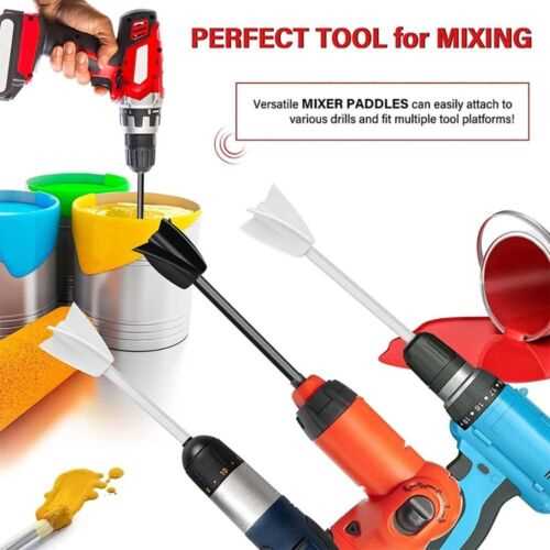 Features to consider in a plasterers mixing drill
