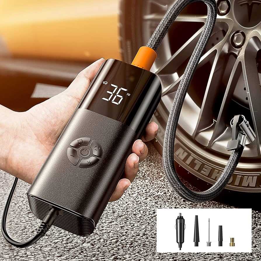 Best portable air compressor for bicycle tires 2. Easy to Use and Quick Inflation