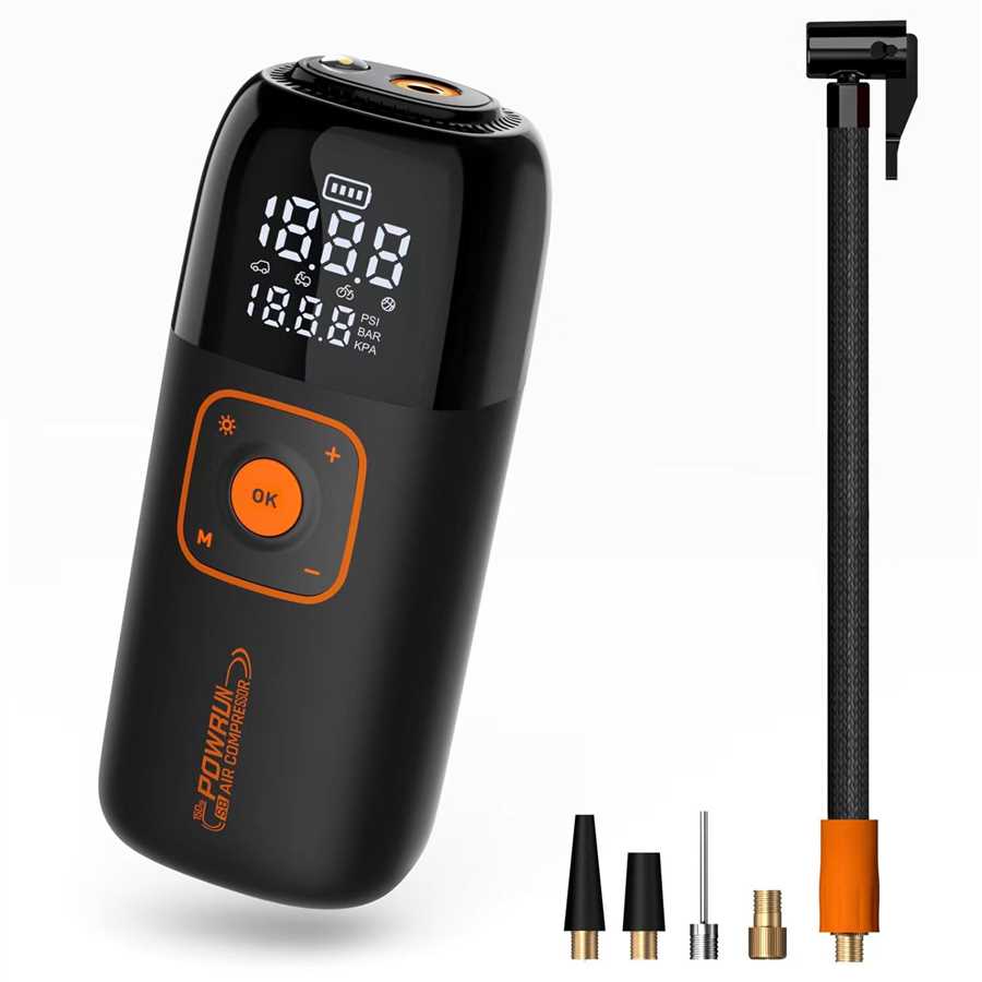 Best portable air compressor for bicycle tires 3. Power Source