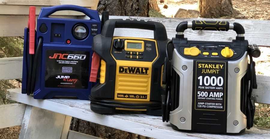 Best portable car battery jump starter with air compressor 3. Heavy-Duty Portable Car Battery Jump Starter