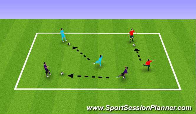 Shooting and Finishing Drills for a Pair