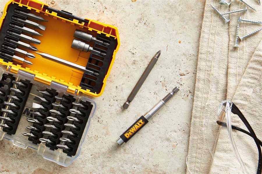 Best screwdriver bits for cordless drill Impact-rated screwdriver bits for power