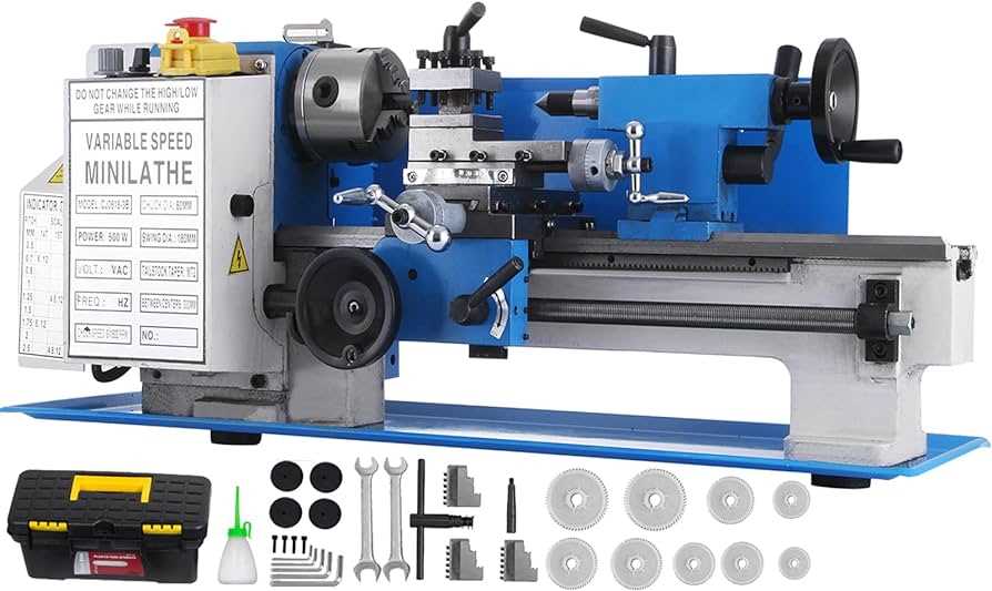Best small precision lathe 2. Spindle Speed and Motor Power: