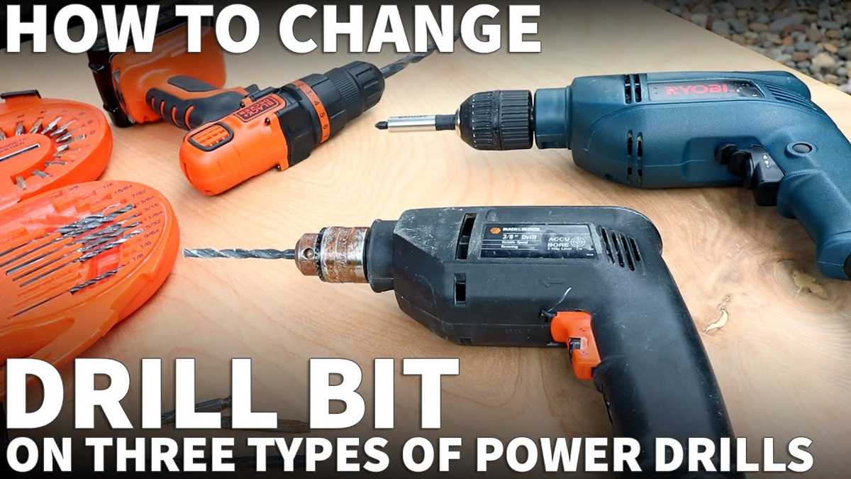 How to Change Bits on a Black and Decker Drill Gather Your Materials