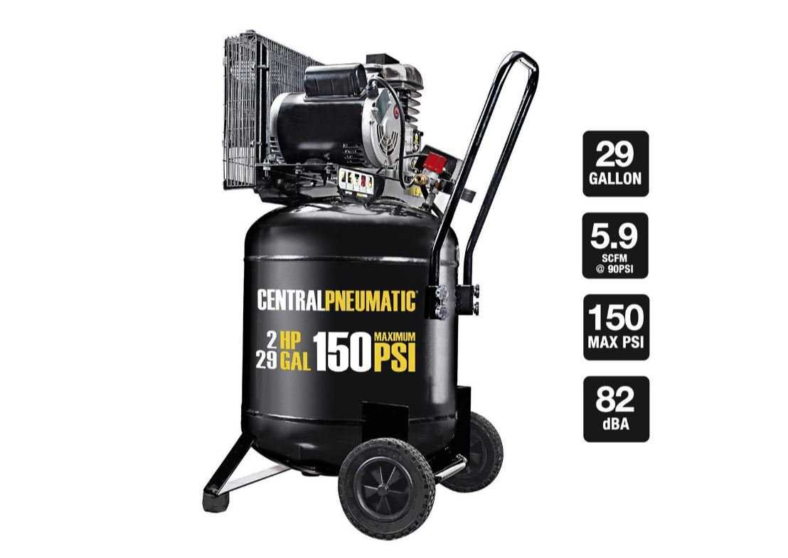Central Pneumatic Air Compressor: A Comprehensive Guide to Using it with Ease 4. Check and tighten all connections: