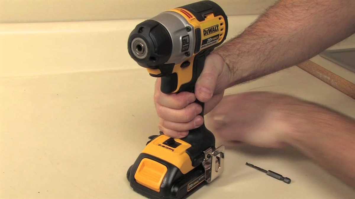 How to Change Bit on Dewalt Cordless Drill Inserting the New Bit