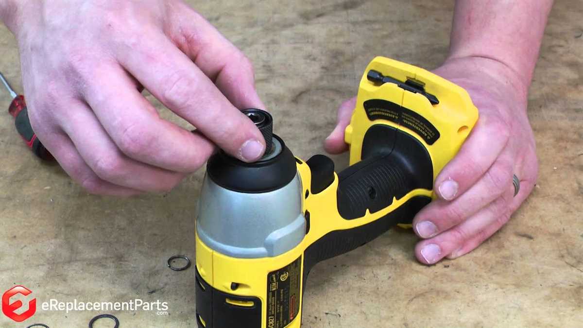 How to Change Bit on Dewalt Cordless Drill Step 3: Remove the battery