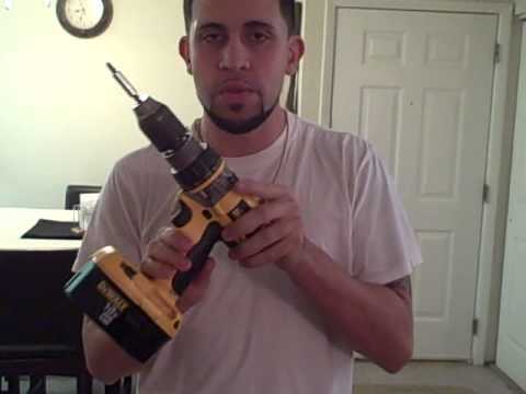 How to Change Bit on Dewalt Cordless Drill Step 2: Release the Chuck on the Drill