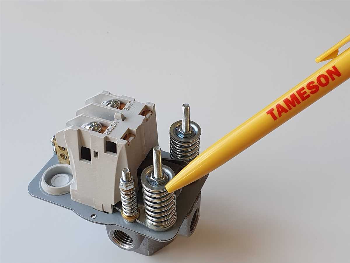 Understanding the Mechanism of a Pressure Switch in an Air Compressor 4. Adjustment Mechanism: