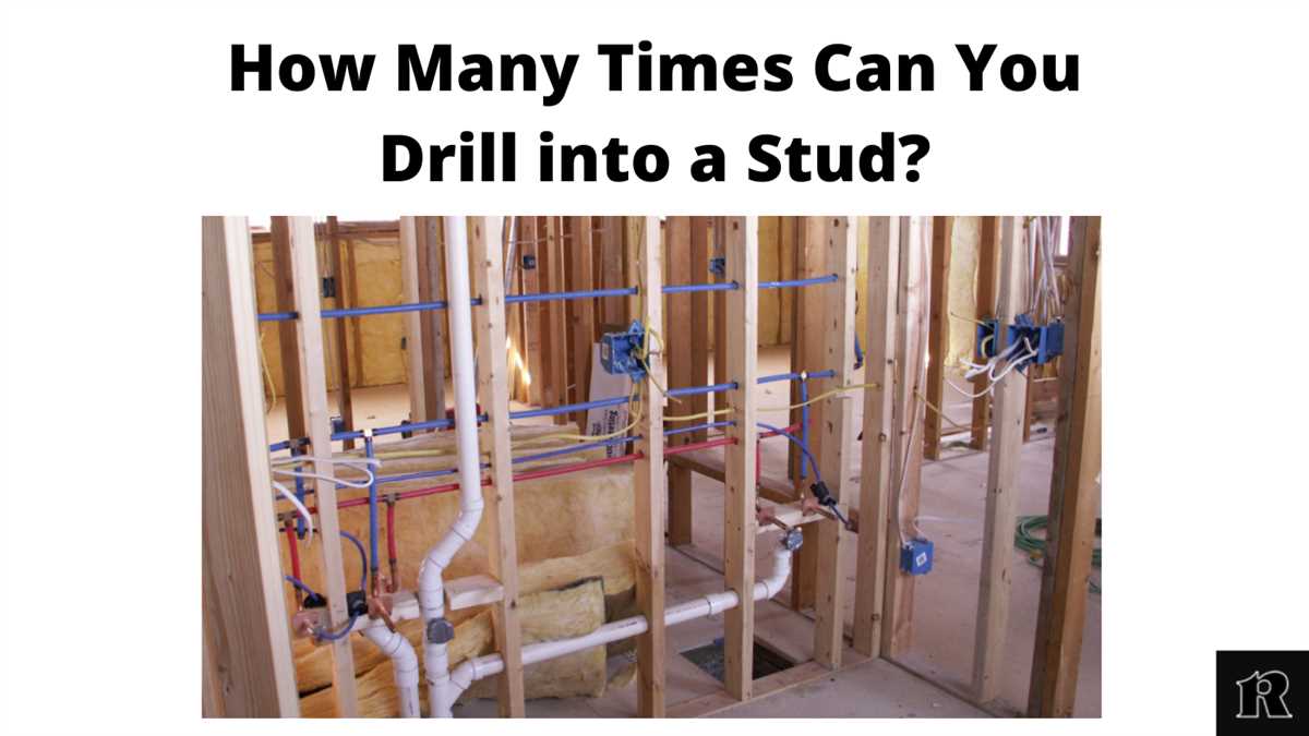 Tools and Techniques for Drilling into a Stud