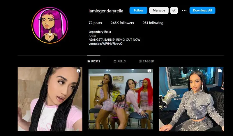 How old is Rella Drill rapper? Movie Soundtrack