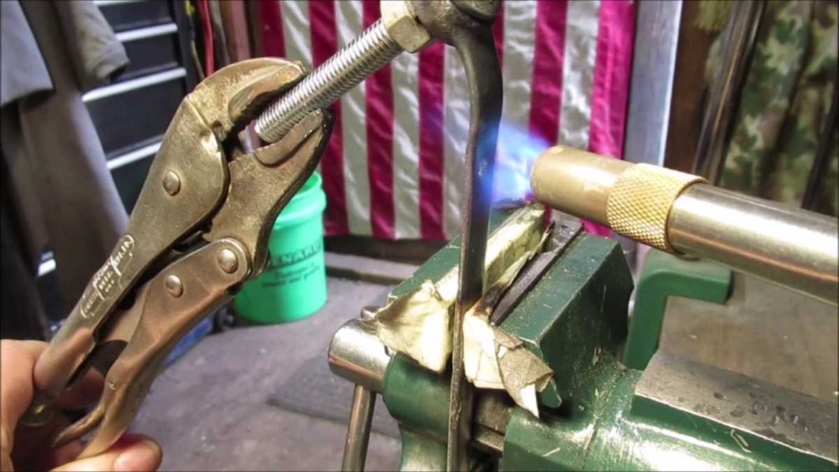 Learn How to Bend a Wrench Like a Pro - Step by Step Guide Cooling the Bent Wrench