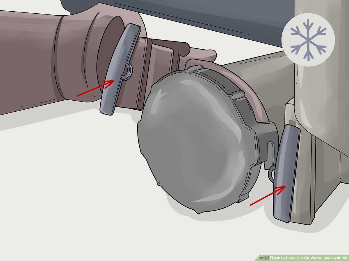 How to Winterize Your RV: Blowing Out Water Lines with an Air Compressor RV Antifreeze