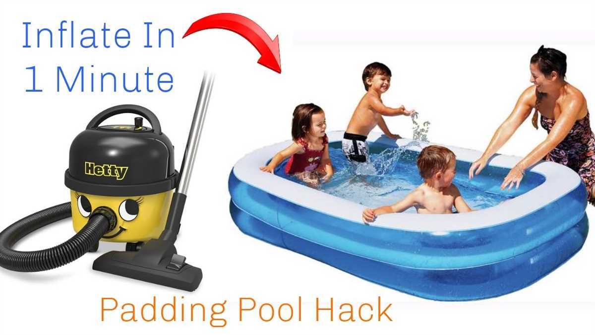 Easy Ways to Inflate an Inflatable Pool Without an Air Compressor 3. High-volume foot pump
